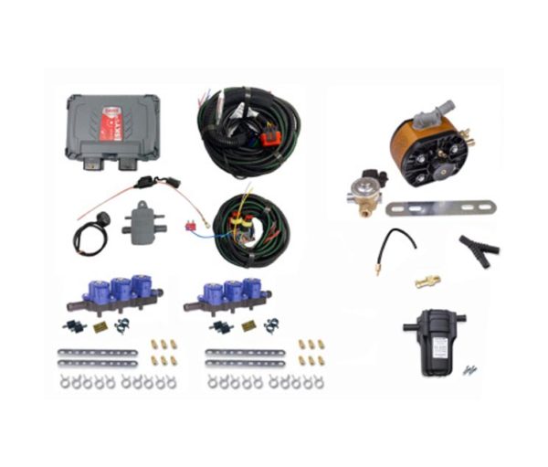 Комплект OMVL Saver-6 с OBD (GOLD GT 250 kW, рампа Gemini) фильтр Ultra 360
